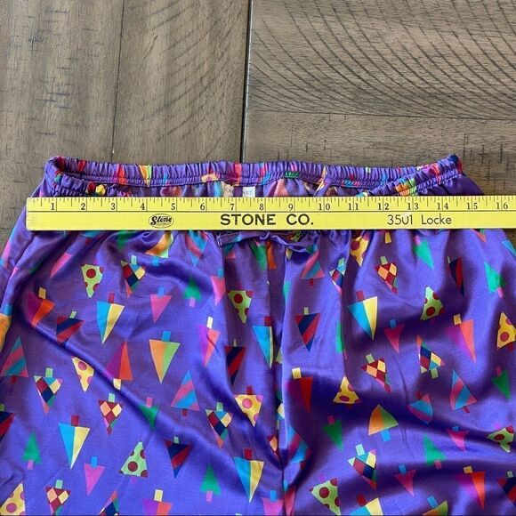 Cabernet by Sleep Sense Sleeveless Top and Satin Bottom Christmas Pajamas - Picture 8 of 10